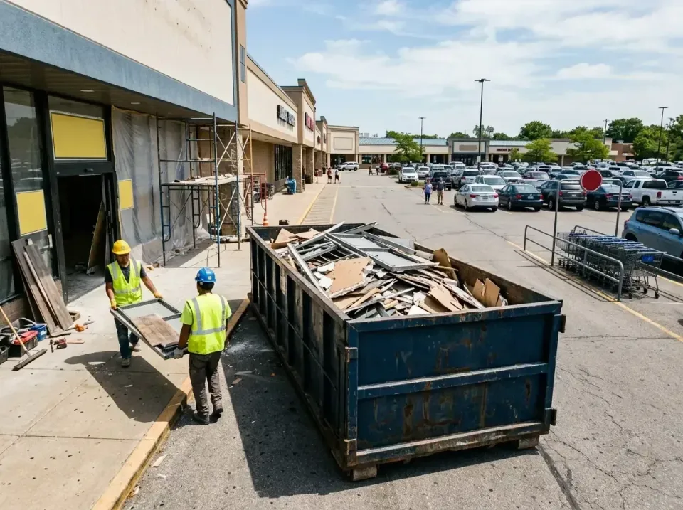 retail-store-renovation-debris-003 — frequently asked questions, Roll-off Dumpster Rentals in Lake Geneva, WI